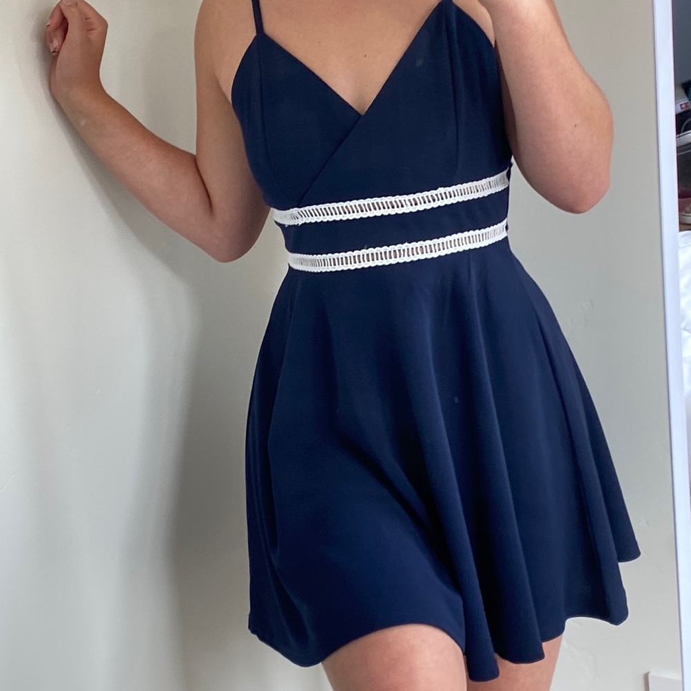 Navy Blue Dress